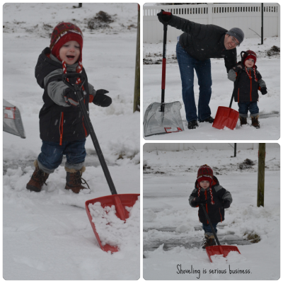 shovel collage