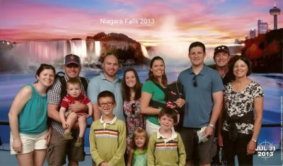 Niagara Falls Family Photo