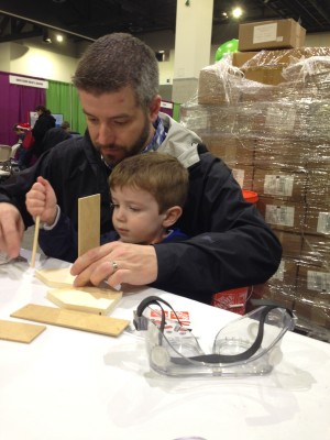 Building a toolbox with dad!